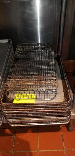 (16) Half Size Sheet Pans