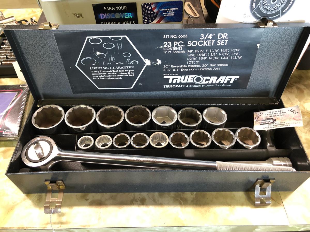 Truecraft 3/4" Drive 20pc. Socket Set