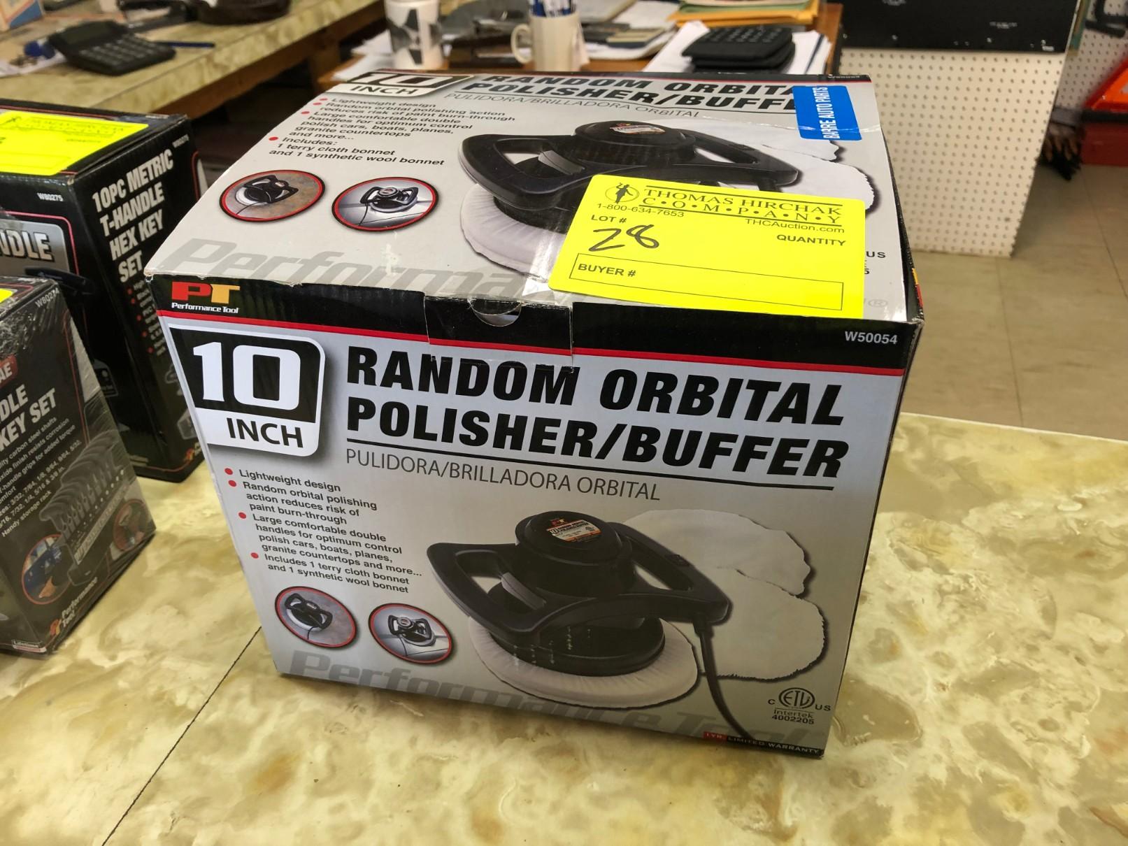 Performance Tool 10" Random Orbital Polisher / Buffer