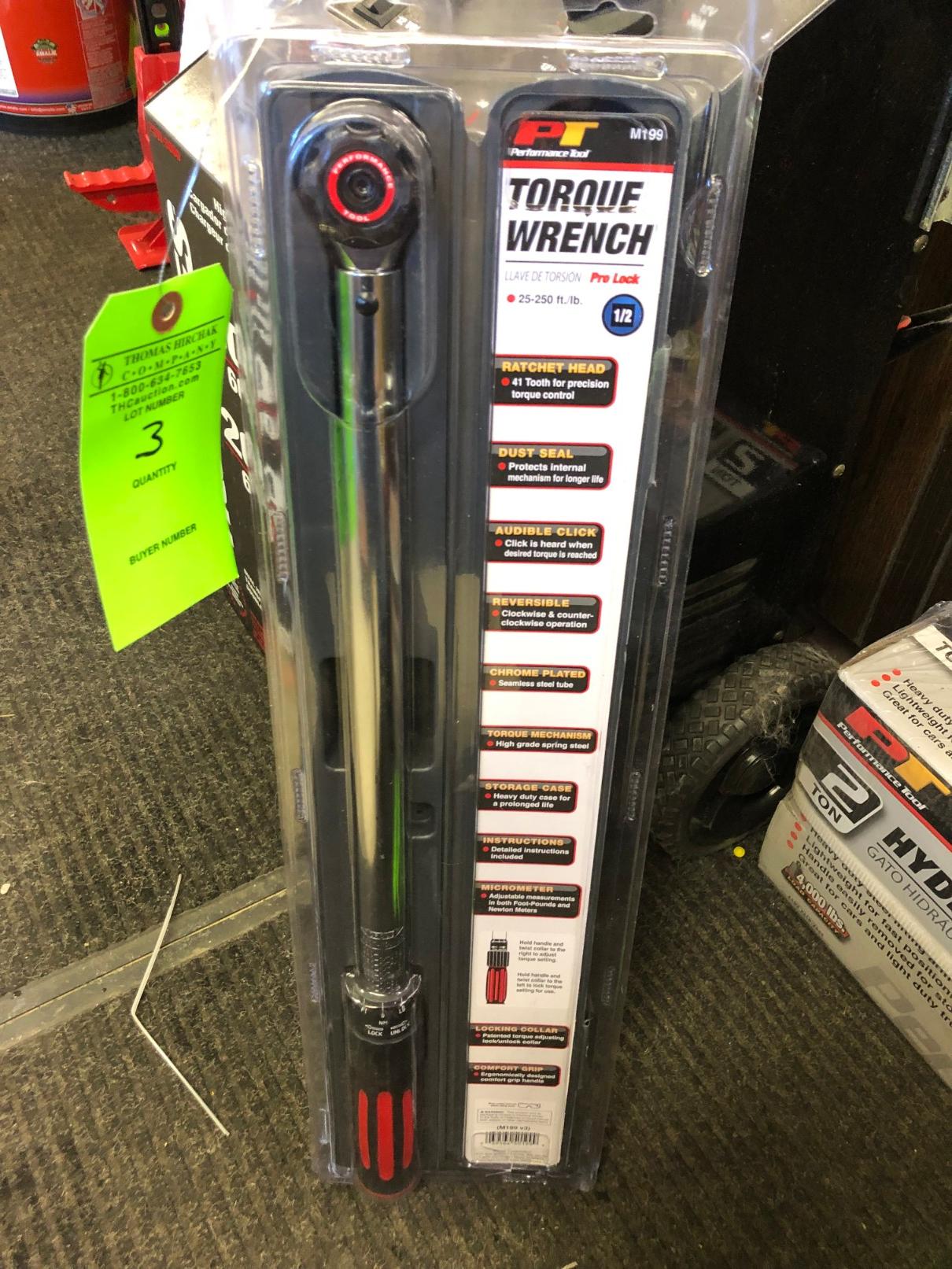 Performance Tool Torque Wrench