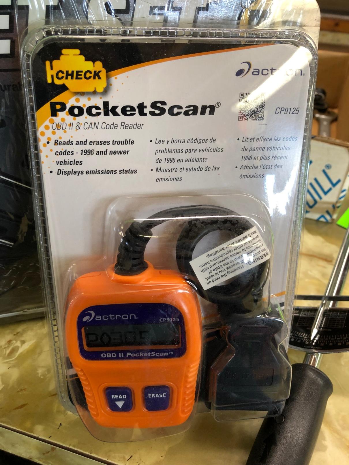 Actron Pocketscan Plus Scanner