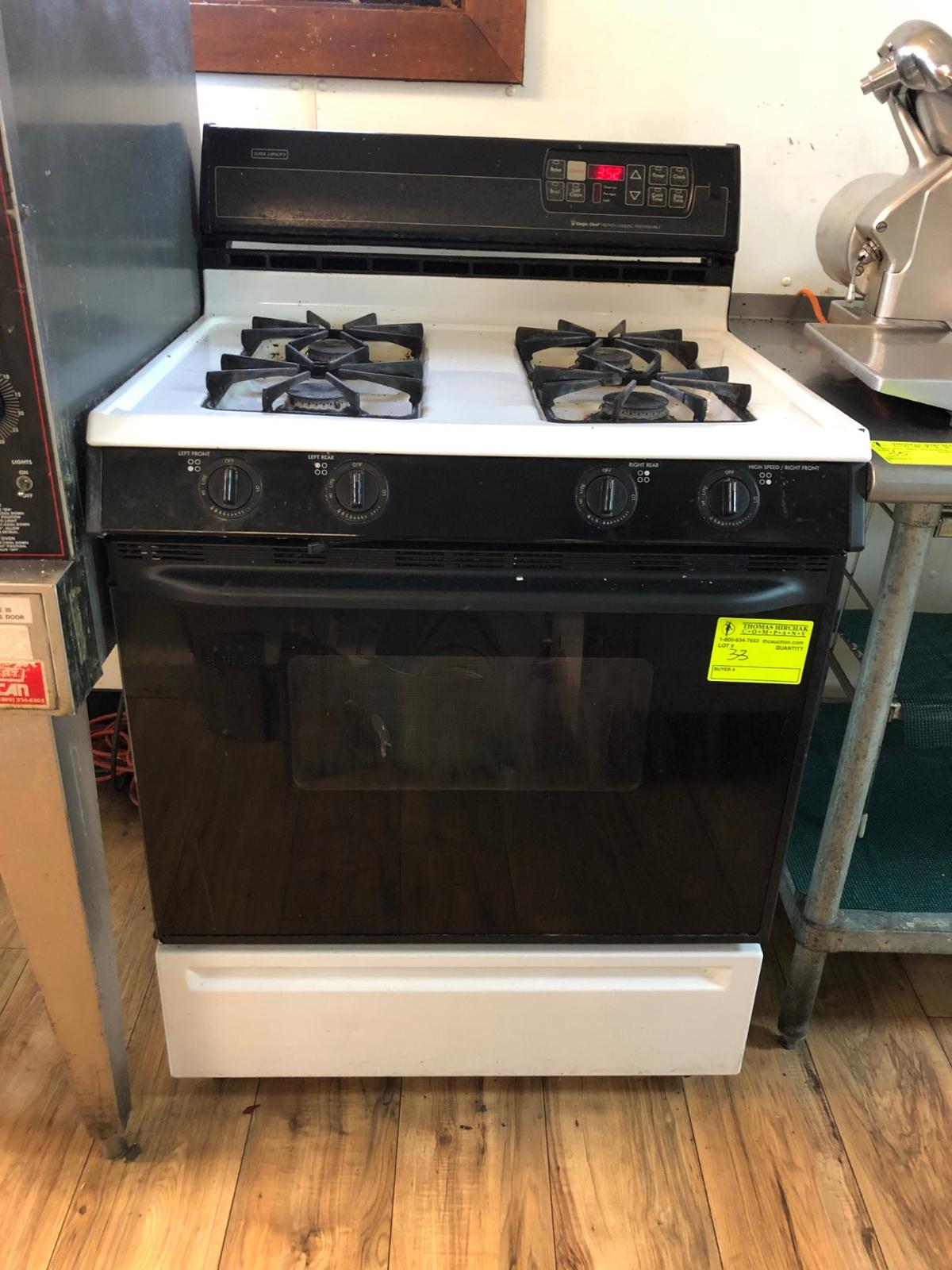 Magic Chef 4-Burner Range Oven