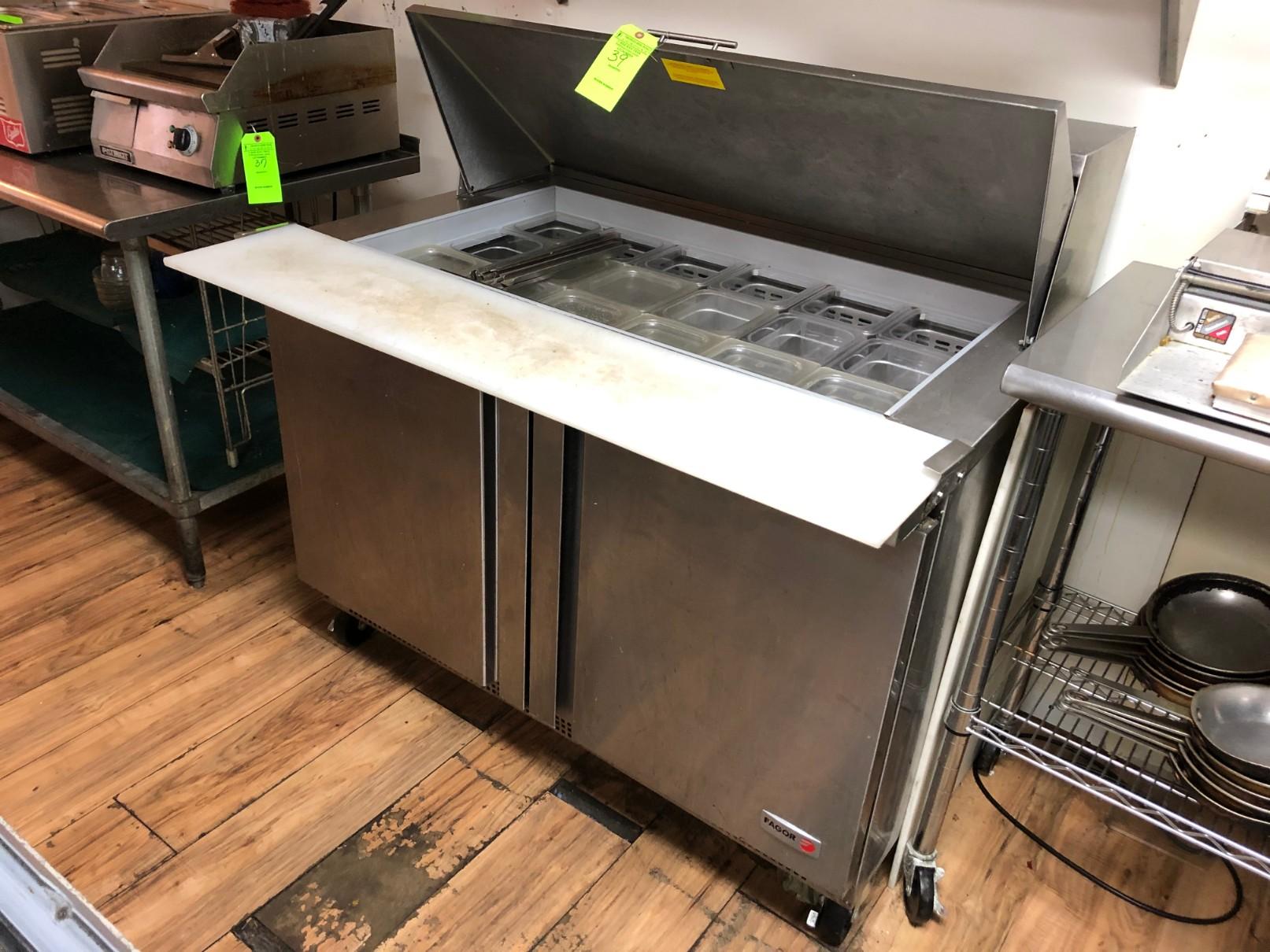 Fagor 48" Refrigerated Prep Unit