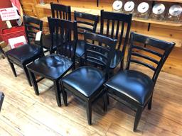 (7) Asst. Wood Chairs