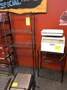 (3) Wire Shelf Units