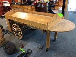 Oak Finish Barrow