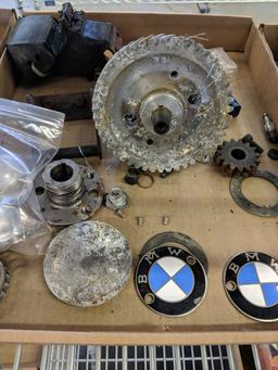 Asst. Vintage BMW Motorcycle Parts & Accessories