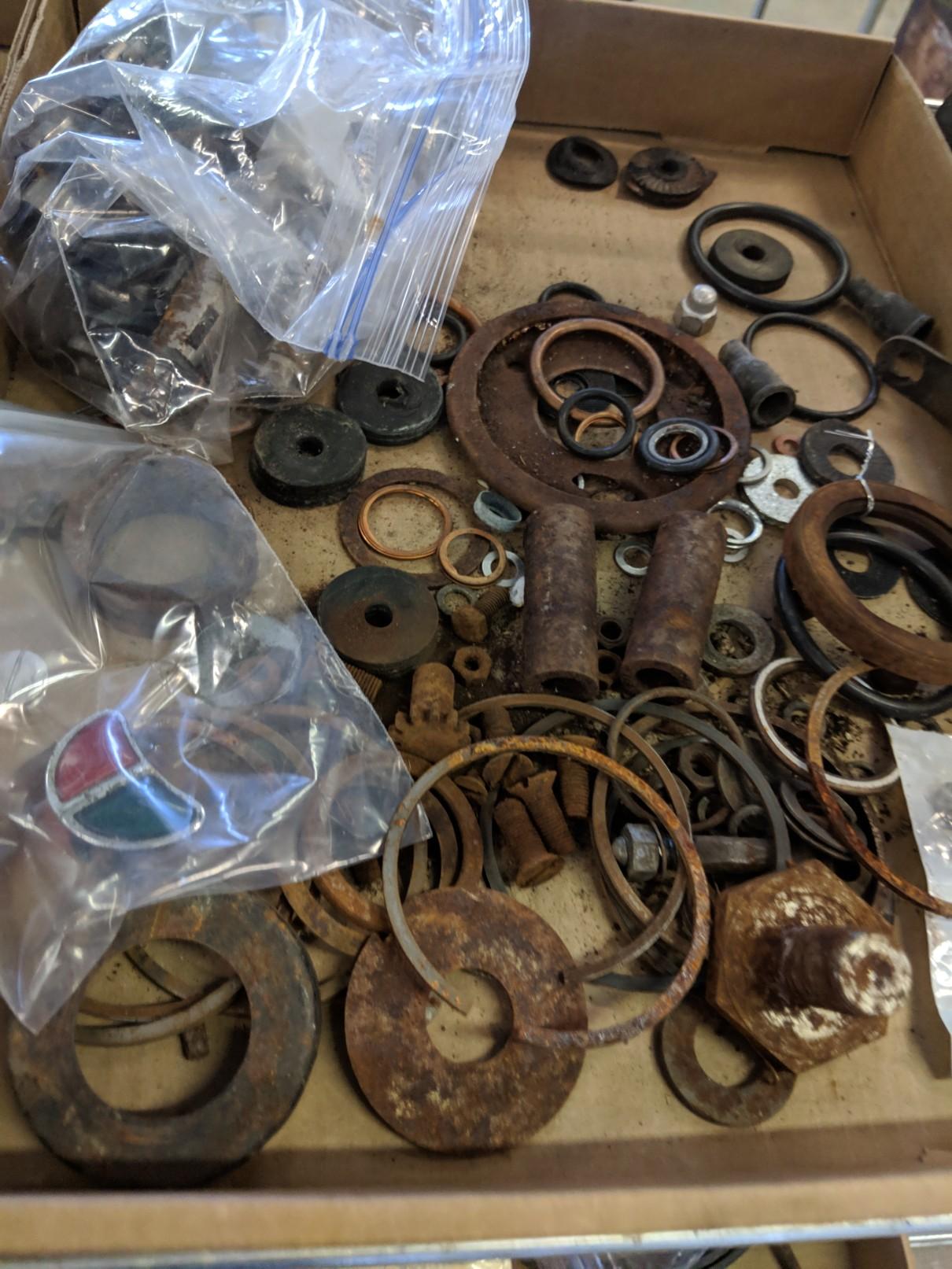 Asst. Vintage BMW Motorcycle Parts & Accessories