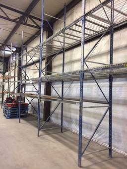 (7) Sections of Bolt Connect Pallet Rack