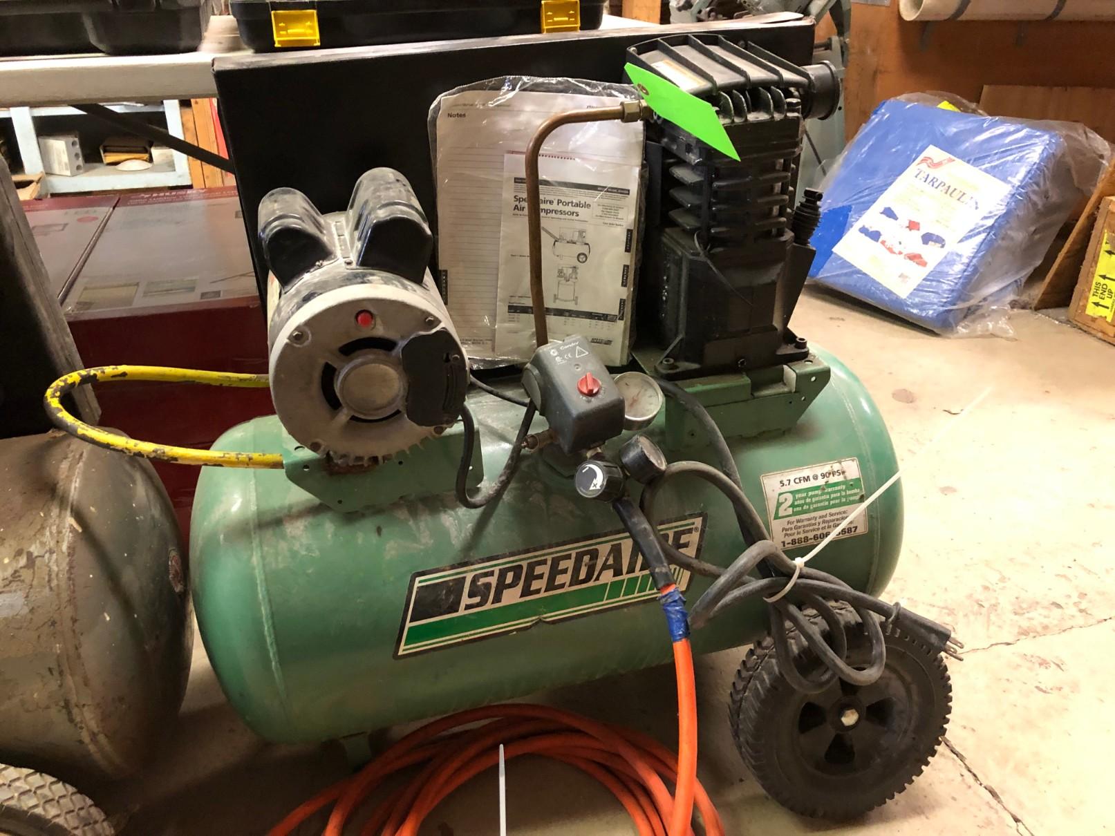 Speedaire 20 gal. Portable Air Compressor