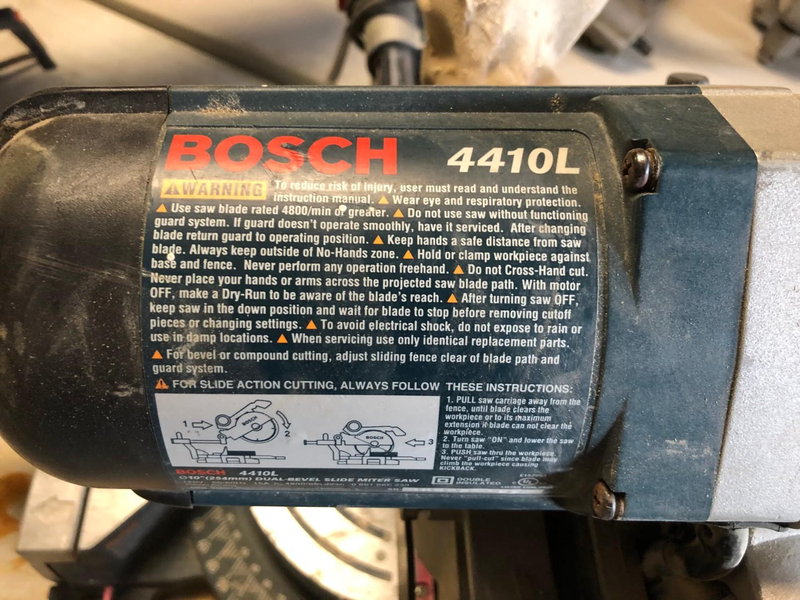 Bosch 10" Compound Miter Saw