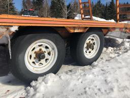 2006 Hudson Brothers Tandem Axle Deck-Over Trailer