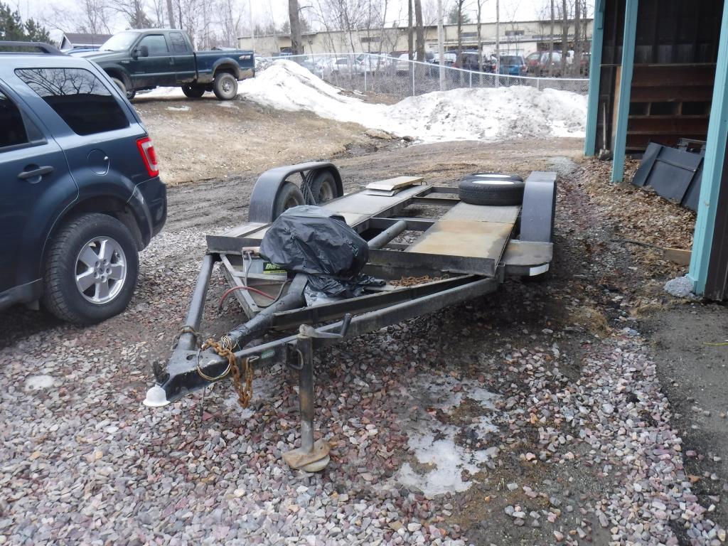 Homemade Tandem Car Trailer