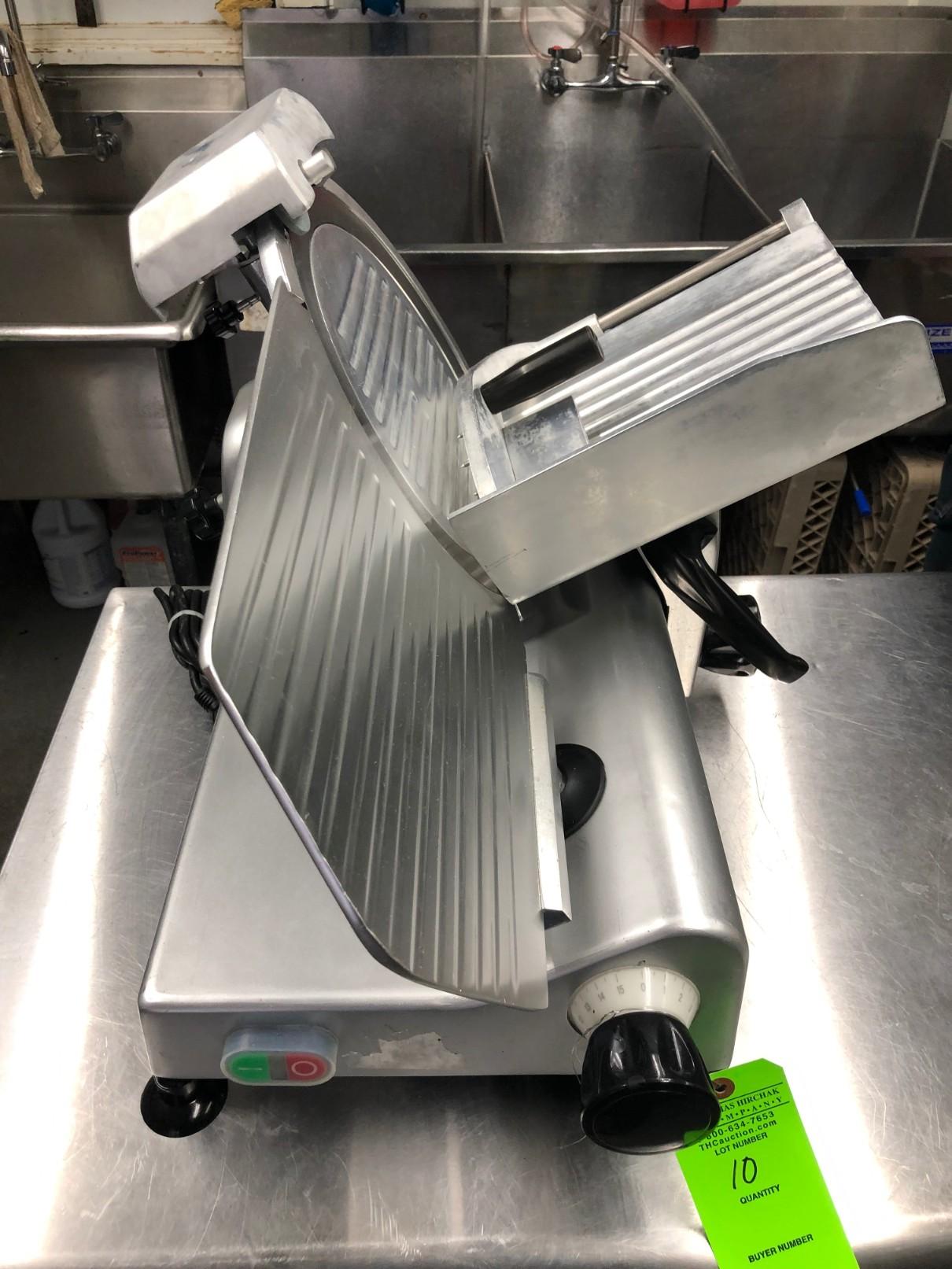 Avantco 12" Manual Gravity-Feed Slicer