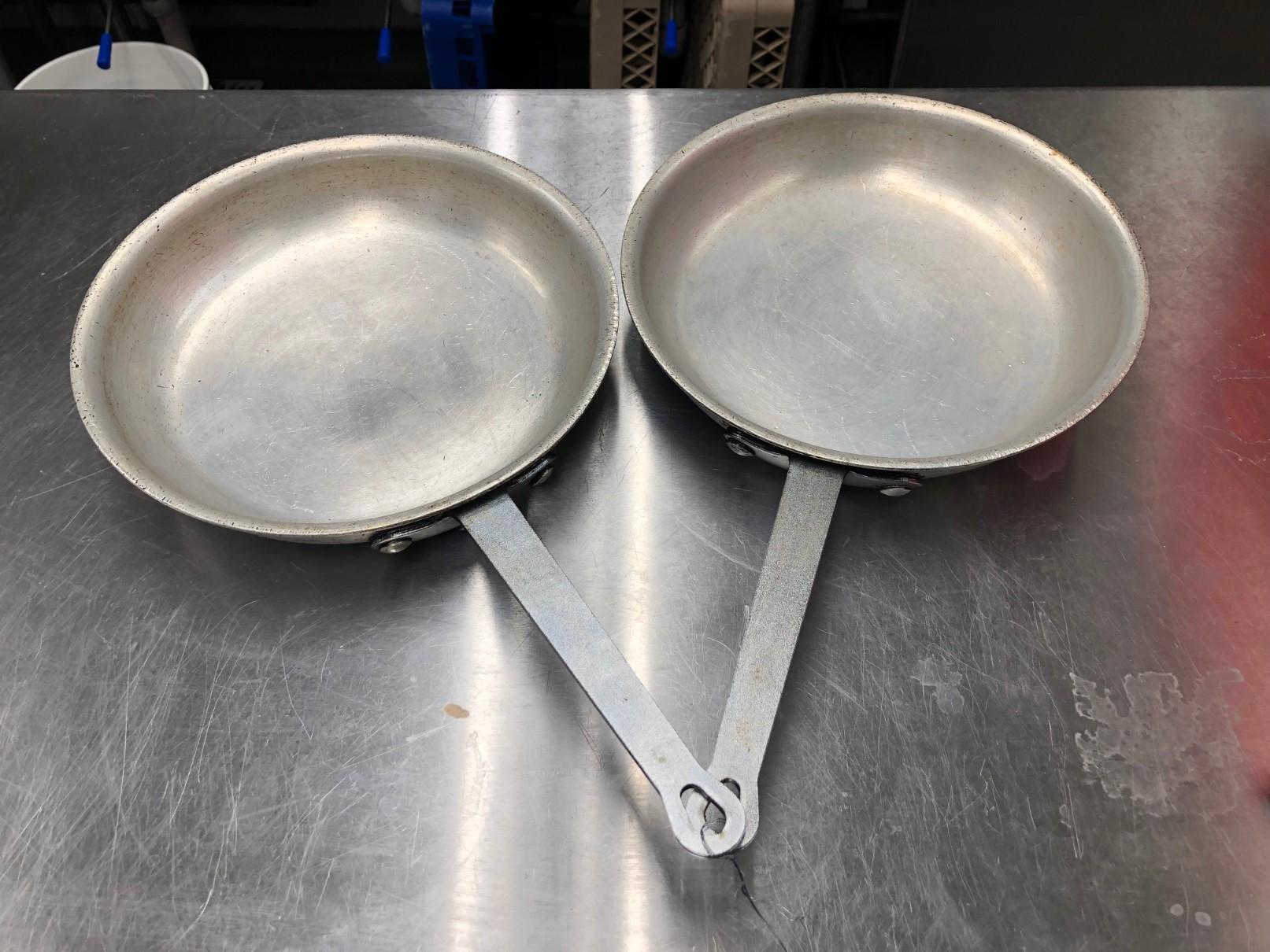 (2) 10" Aluminum Saute Pans