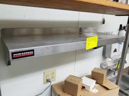 Durasteel Wall-Mount SS Shelf