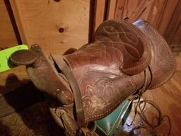 Western Riding Saddle