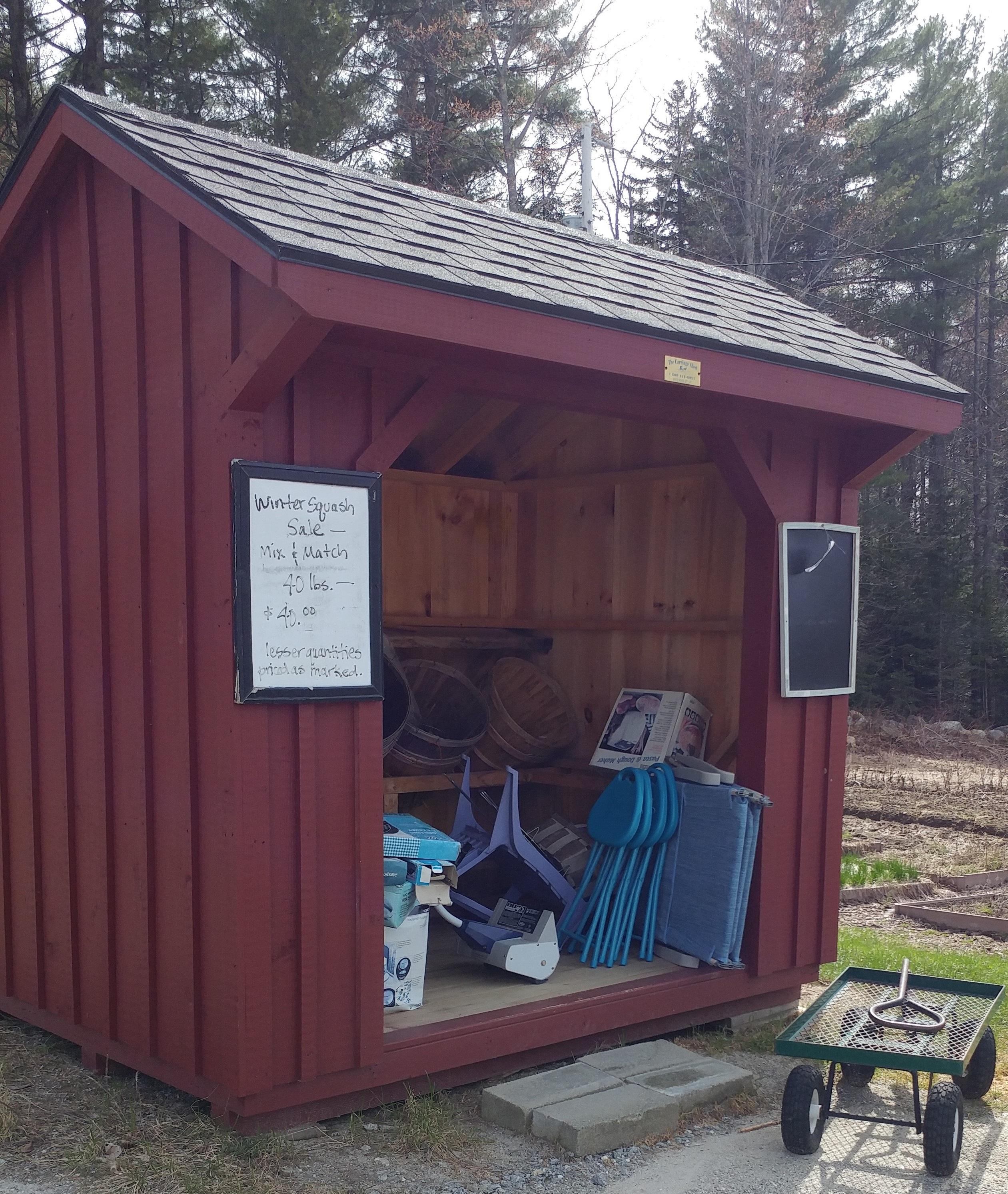 Open-Front Shed