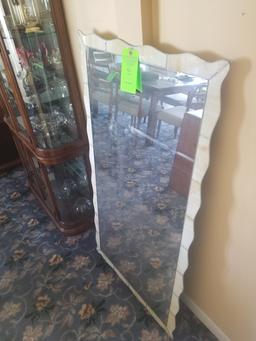 Ornamental Stained Glass Mirror
