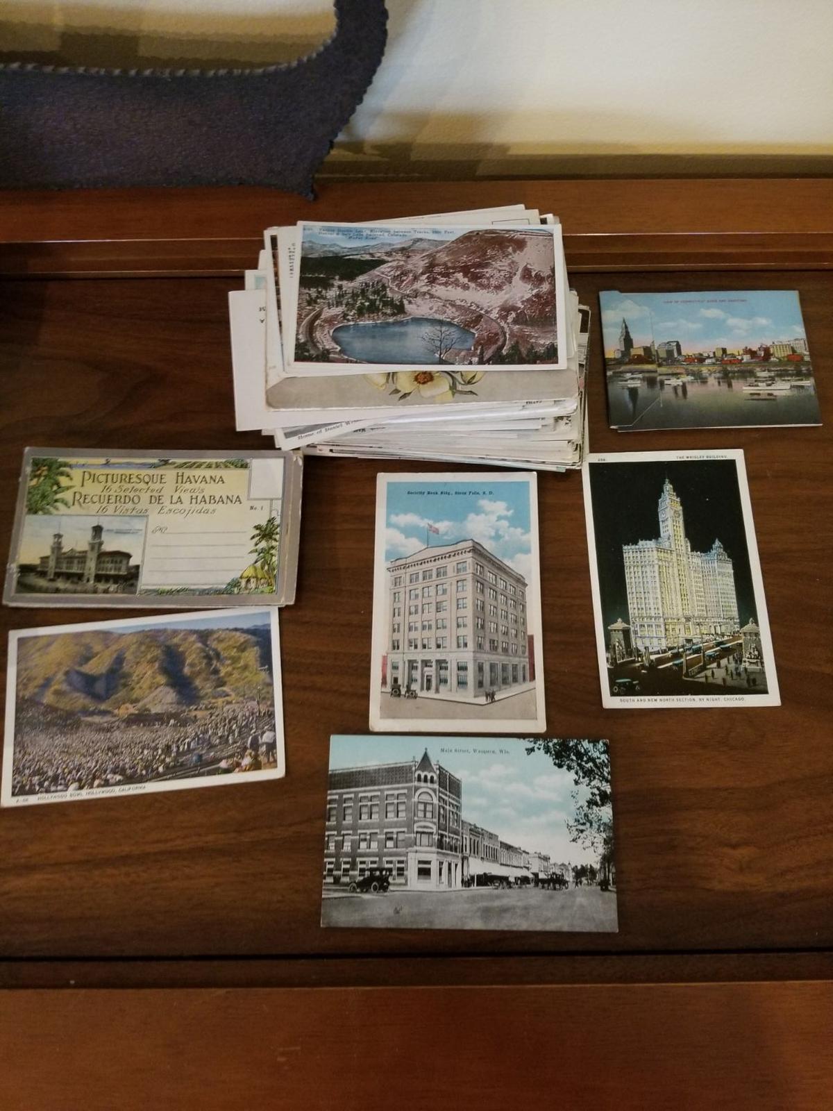 (200+/-) Vintage Post Cards