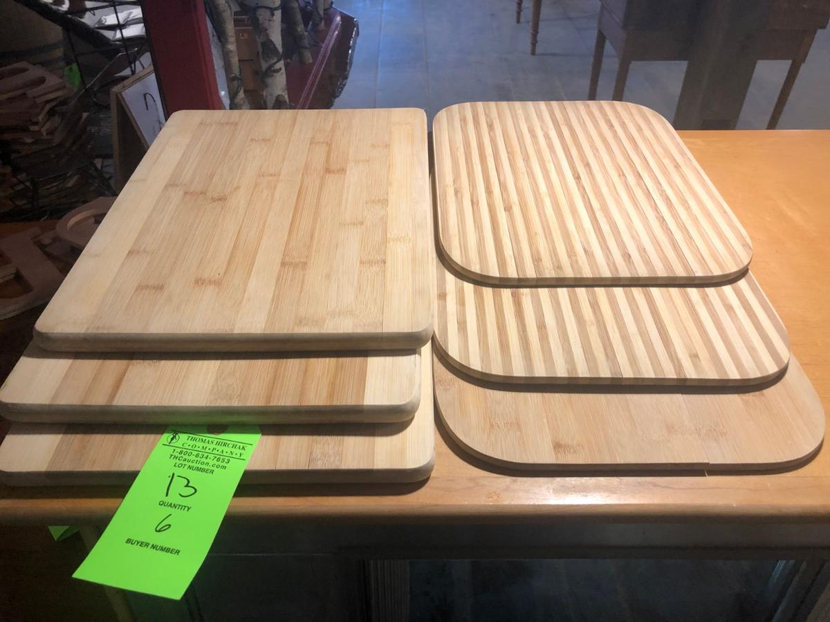 (3) Bread Boards & (3) Cheese Boards