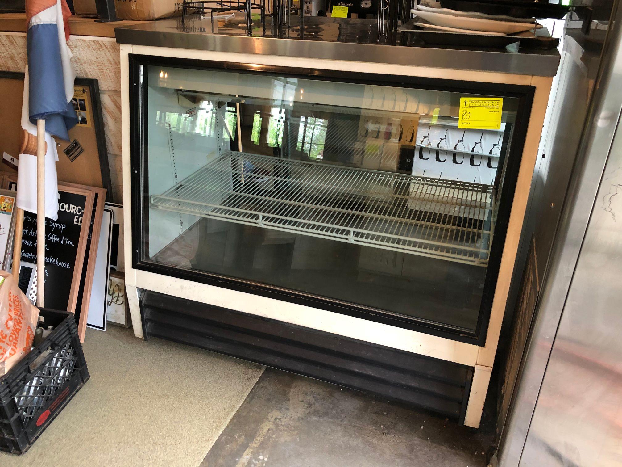 True 4' Refrigerated Deli Display Case