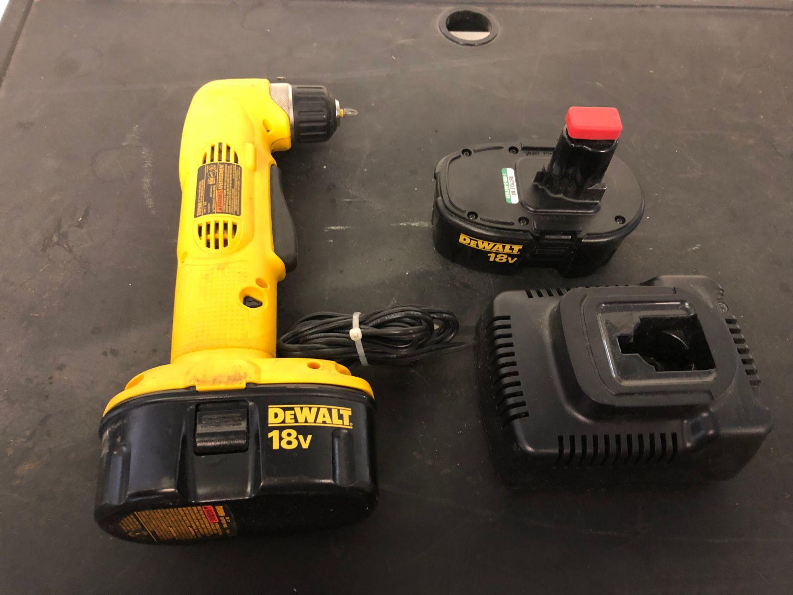 Dewalt 18v Right Angle Drill / Driver