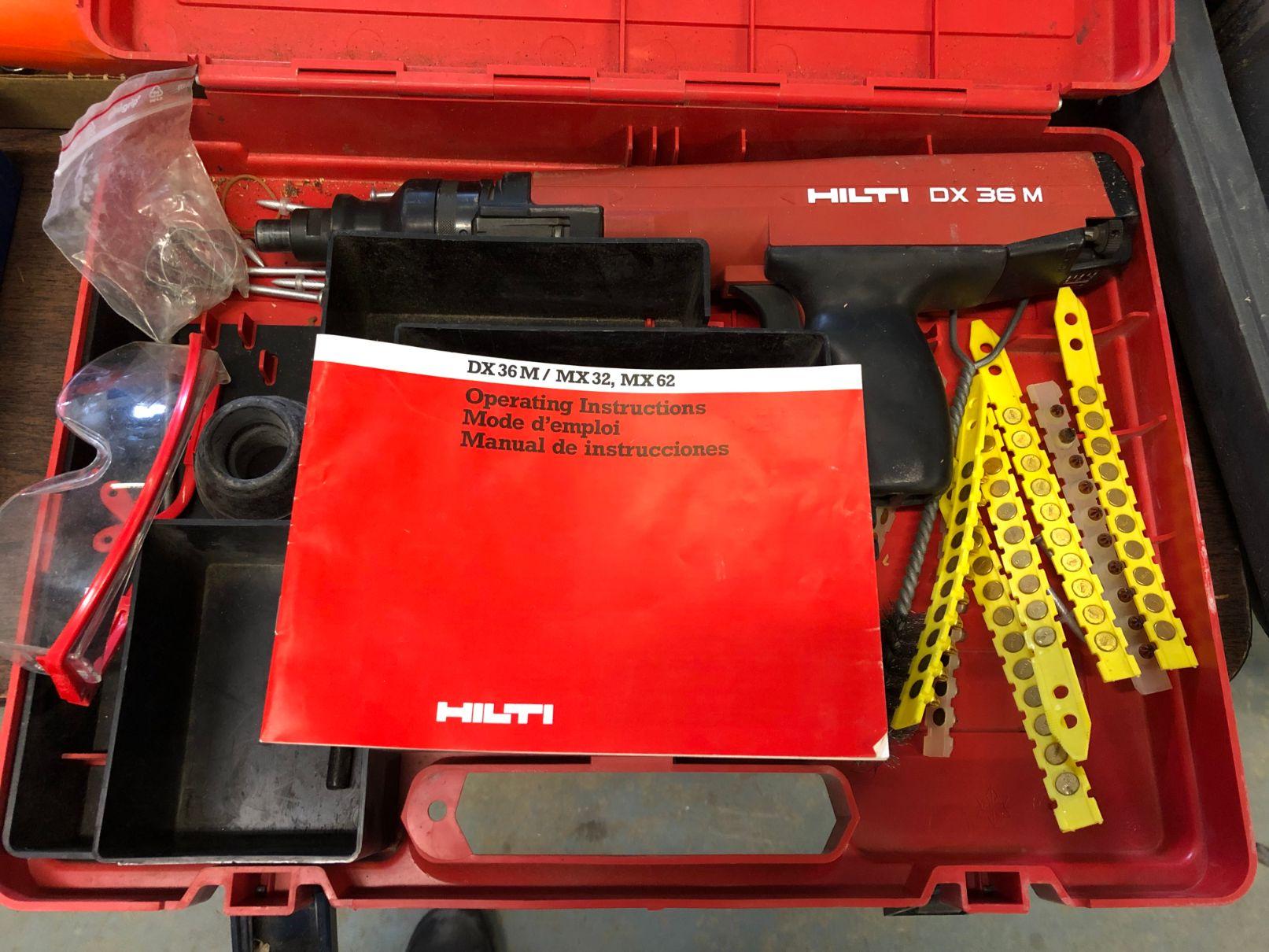 Hilti DX36M Powder Actuated Fastening Tool