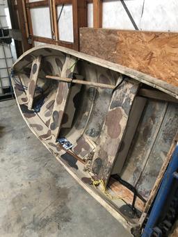 12' Semi-V Aluminum Boat