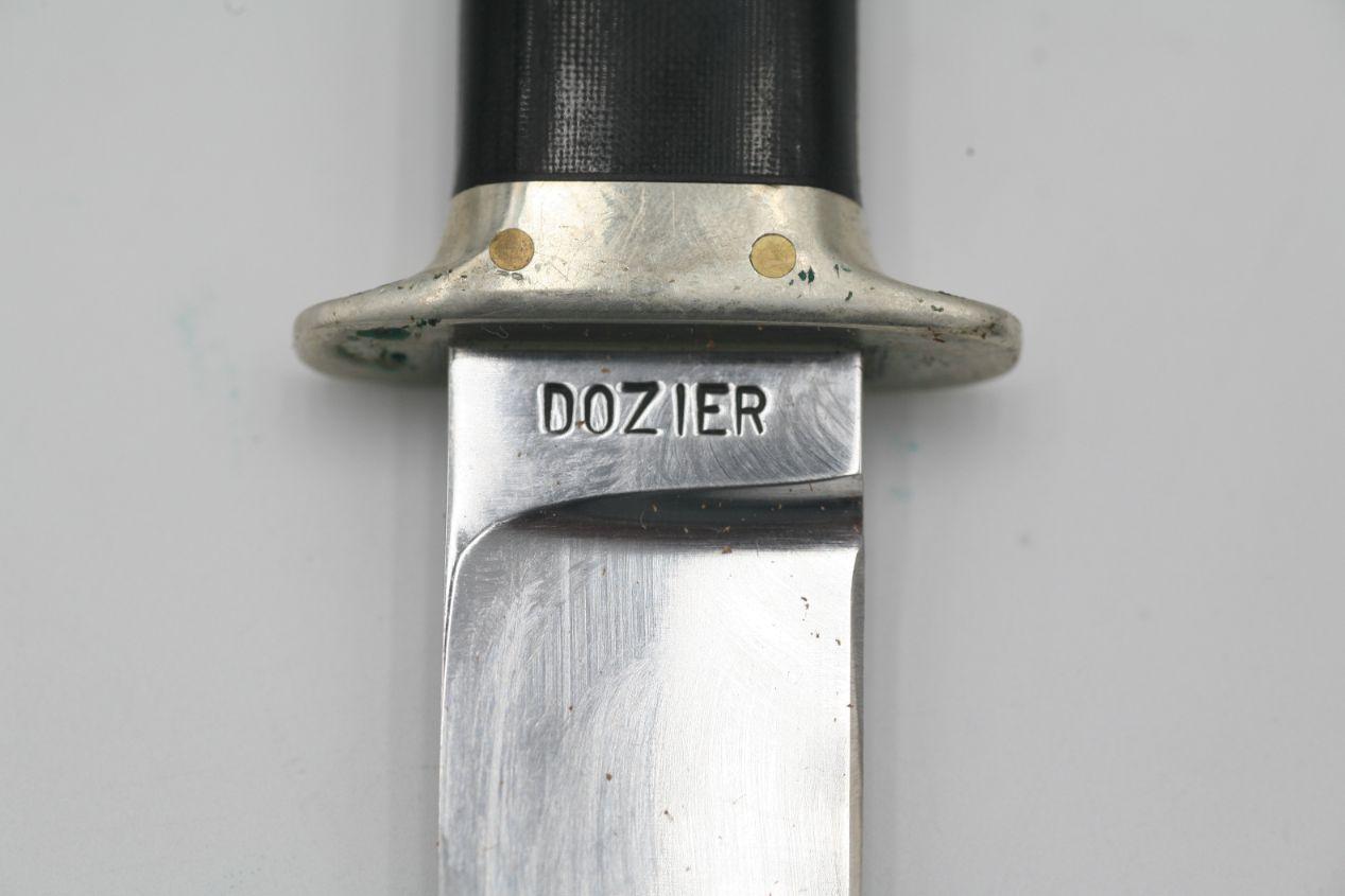 Vintage Dozier Fixed Blade Hunting Knife