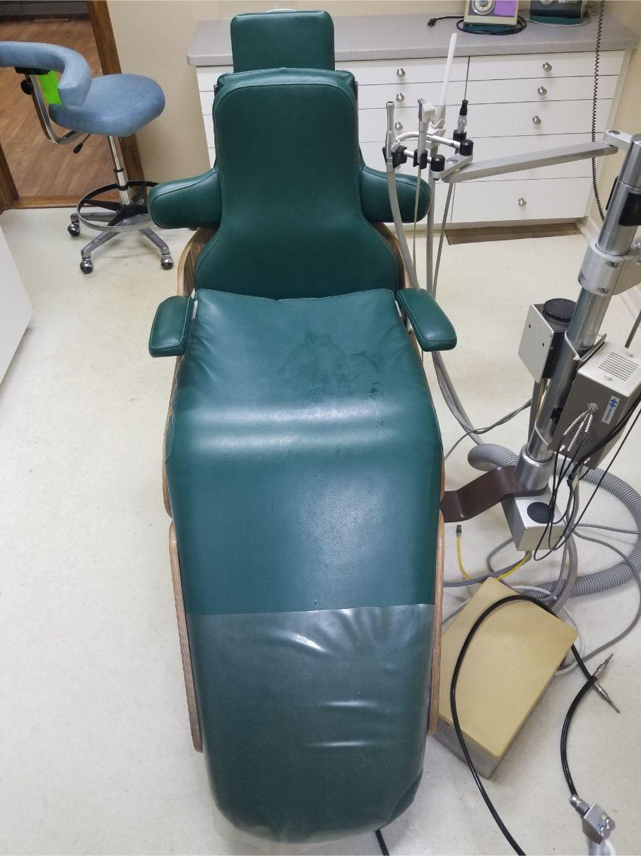 Dental Chair w/ A-Dec 4000 OTP Unit & Healthco Light