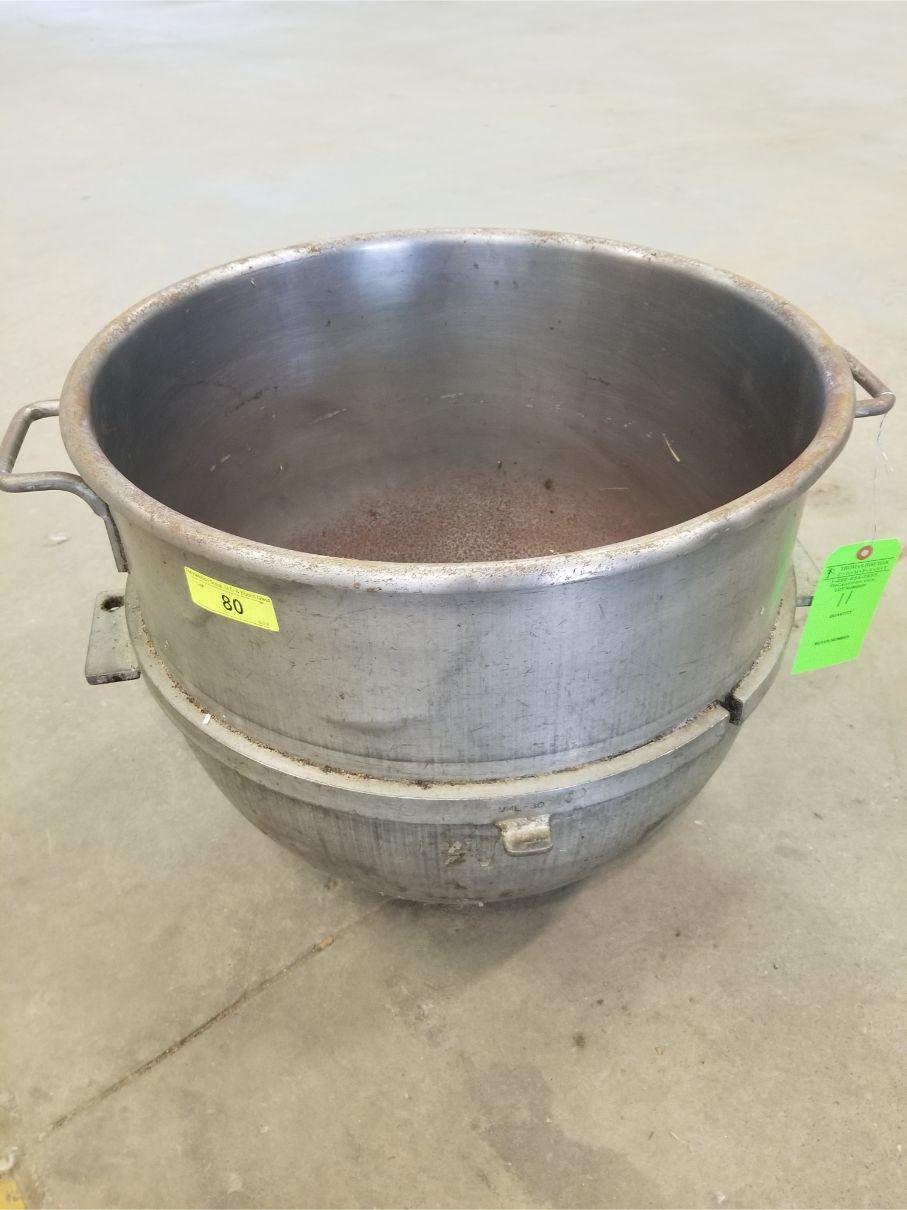 60 Qt Steel Mixer Bowl