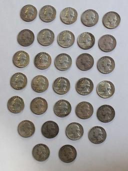 (31)Washington Quarters, silver