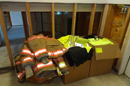 Emergency Responder Outdoor gear: (16) Winter & Fall Coats, some Neon Yello