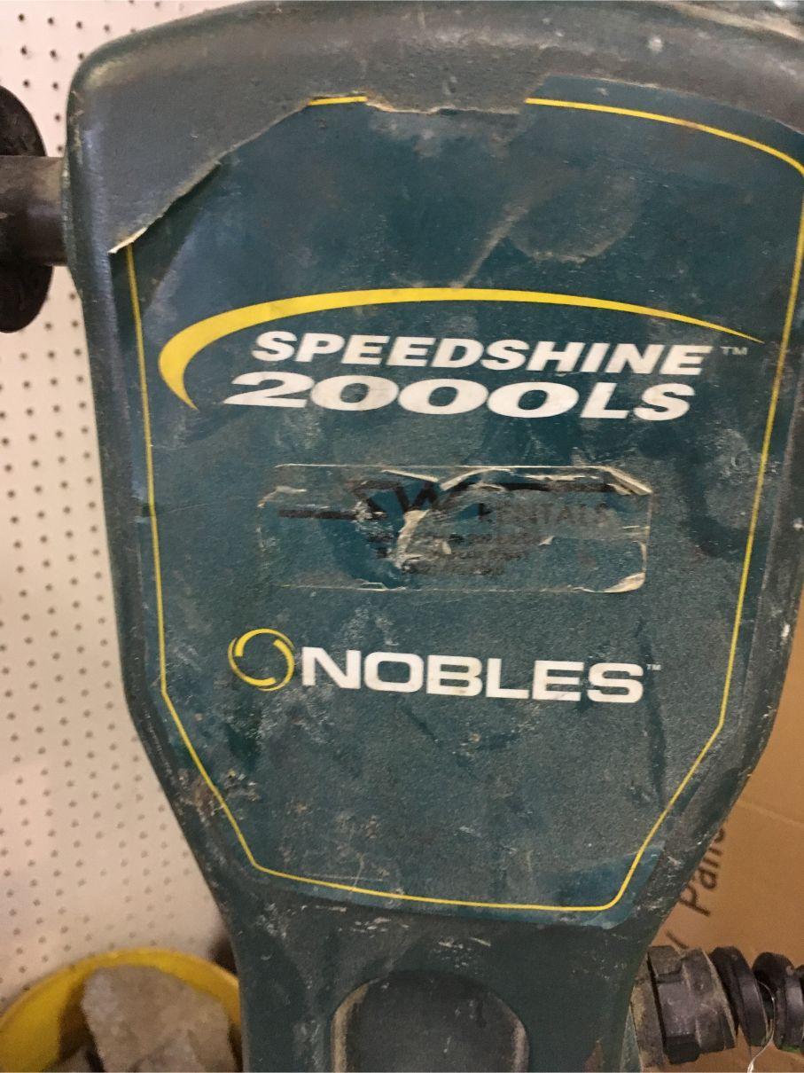 Nobles Speedshine 2000LS Floor Buffer W/ Disc