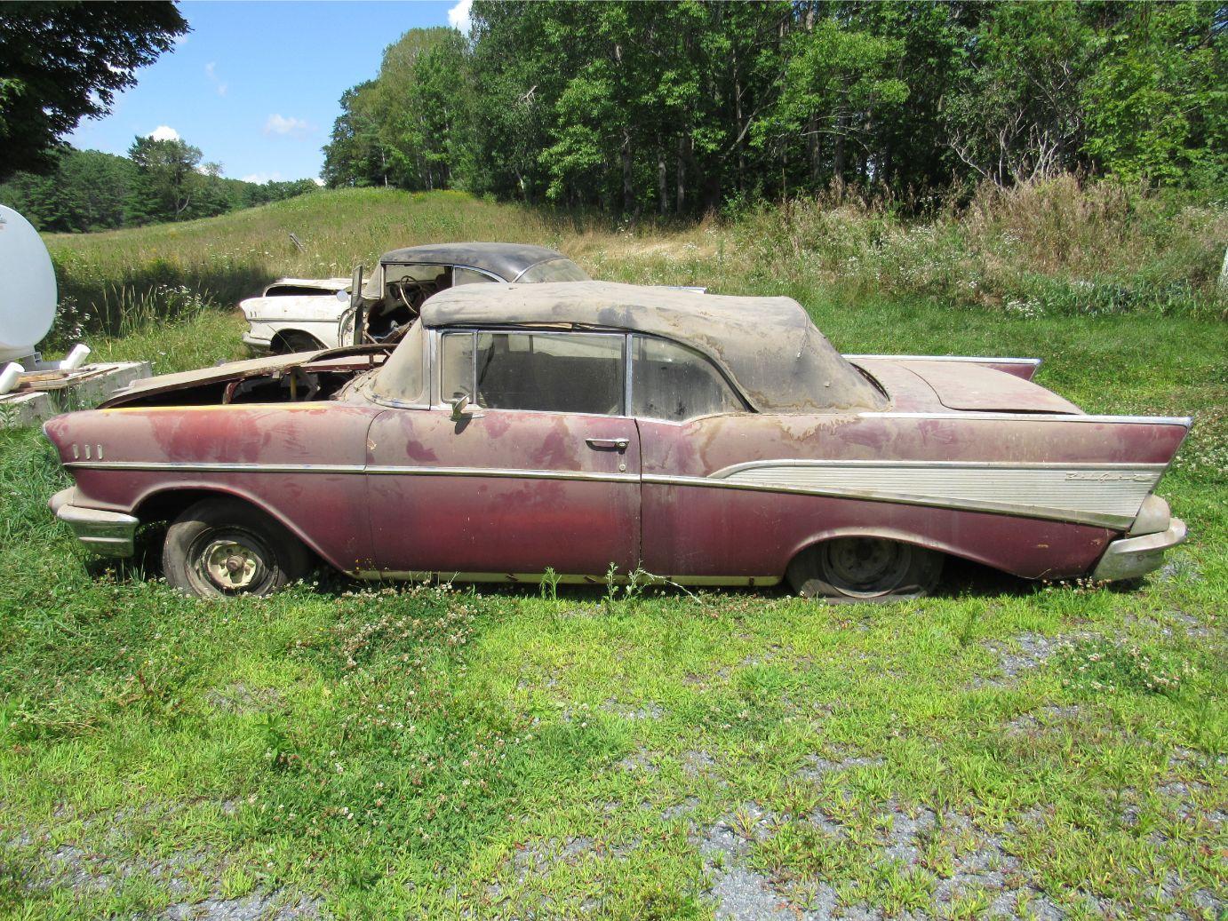 57 Chevy Bel Aire Convertible