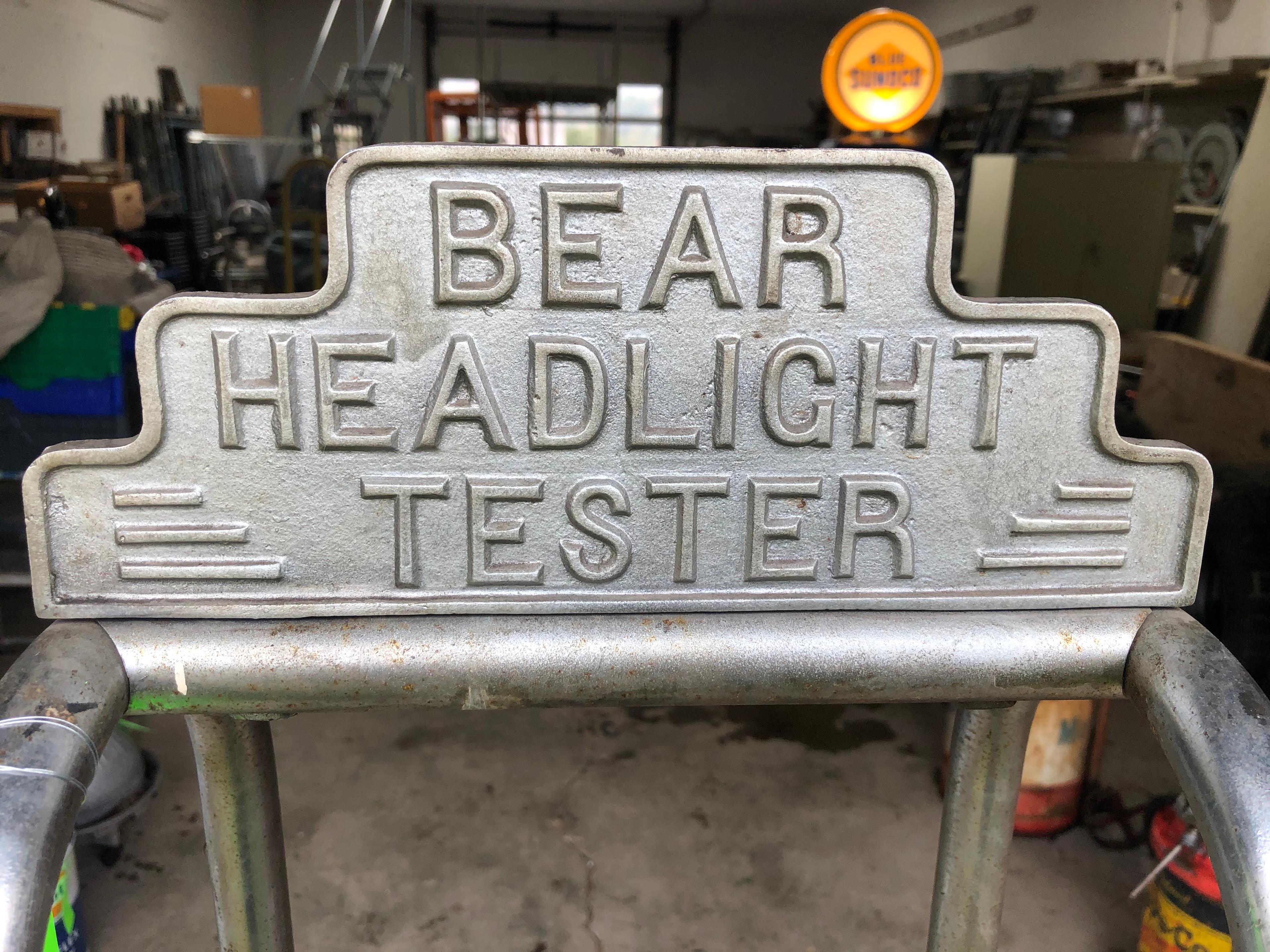 Vintage Bear Headlight Tester