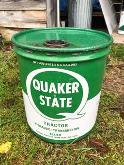 Vintage Quaker State Tractor Hydraullic/Transmission Fluid Can