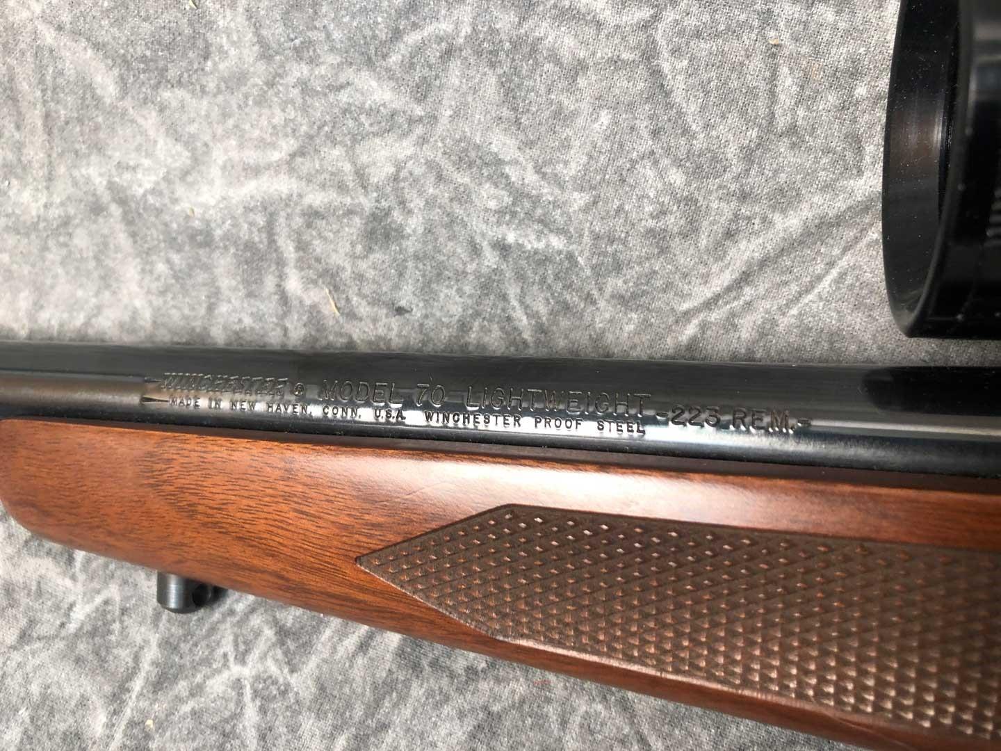 Winchester Model 70 "Lightweight" Bolt Action Rifle