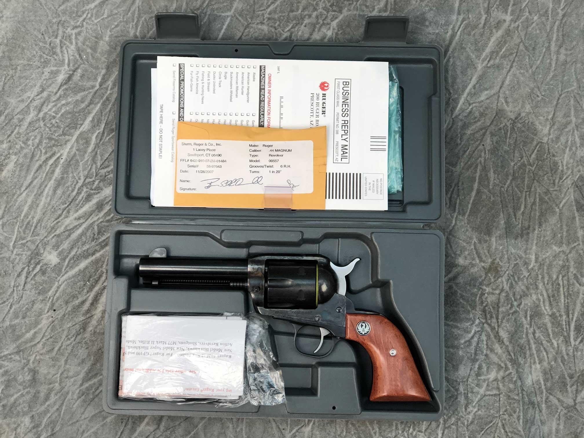 Ruger Vaquero Single Action Revolver