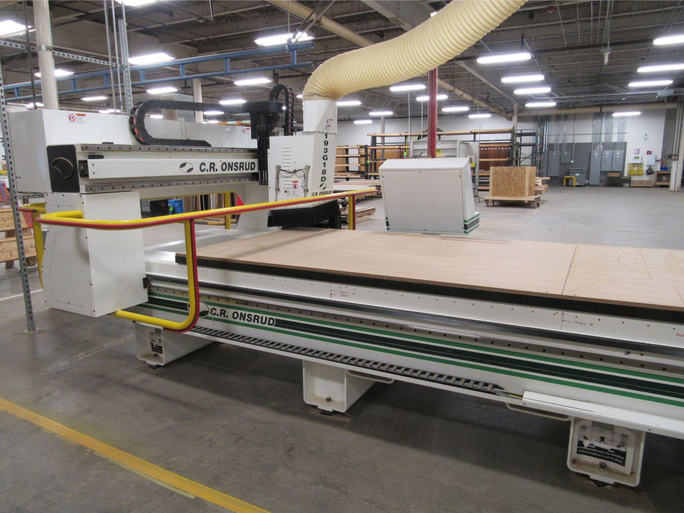 C. R. Onsrud Model 193G18D CNC Router (10/2011)