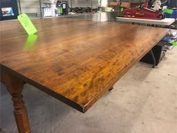 Antique Birch Drop Leaf Table