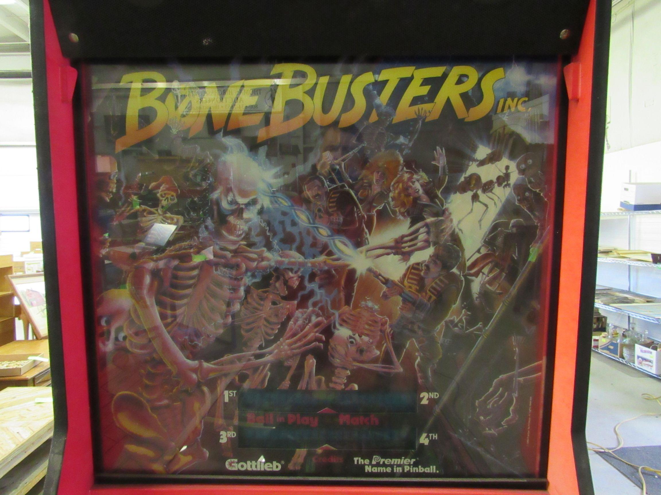 Gottlieb "Bone Busters, Inc." Pinball Machine