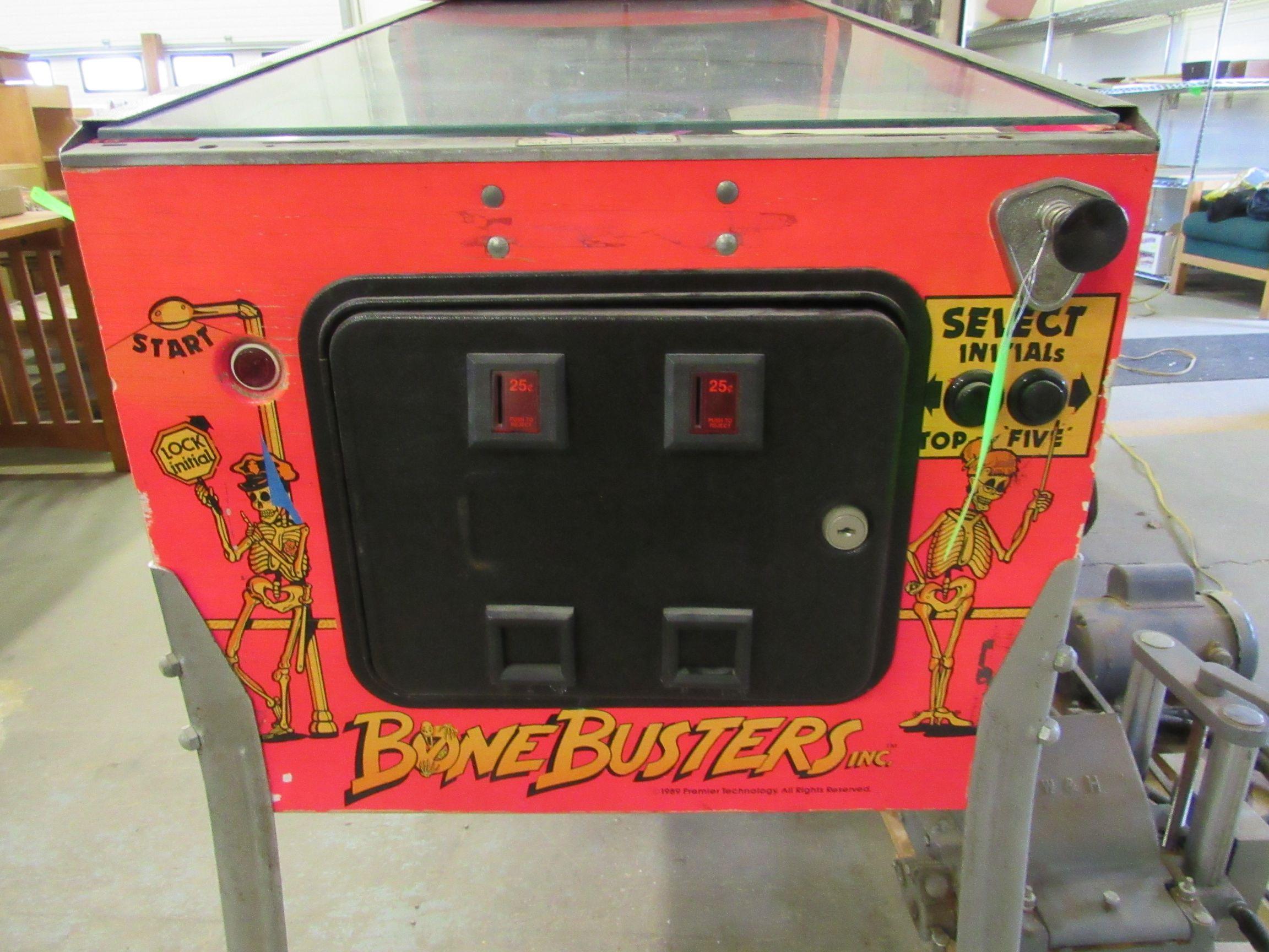 Gottlieb "Bone Busters, Inc." Pinball Machine