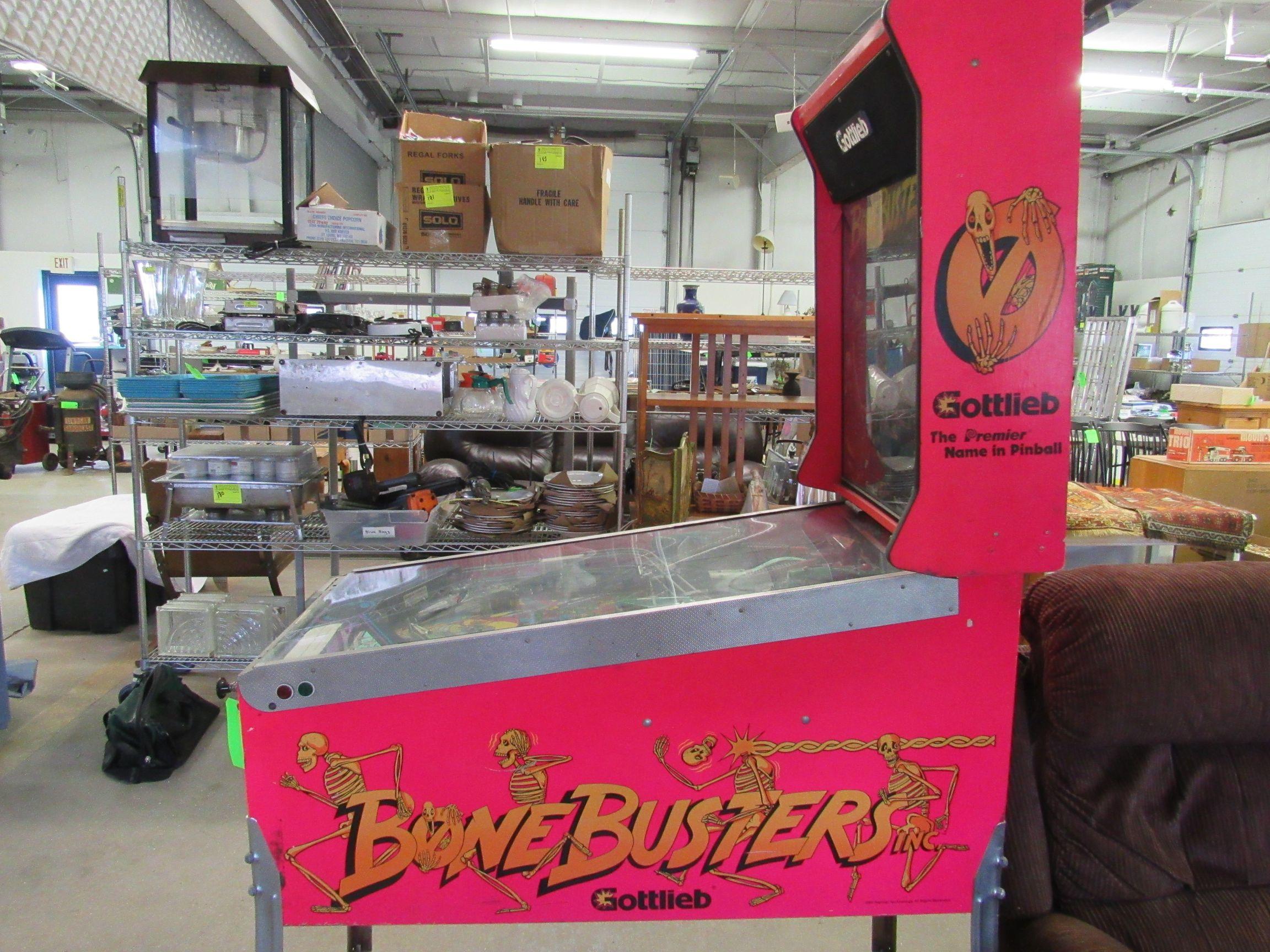 Gottlieb "Bone Busters, Inc." Pinball Machine