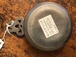 Antique Pewter Porringer