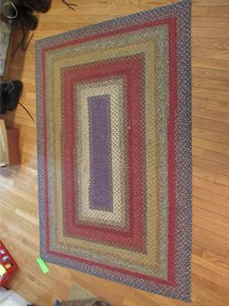 Rectangular Braided Rug