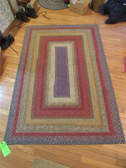 Rectangular Braided Rug