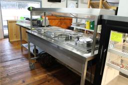 Atlas Four Compartment Electric Steam Table