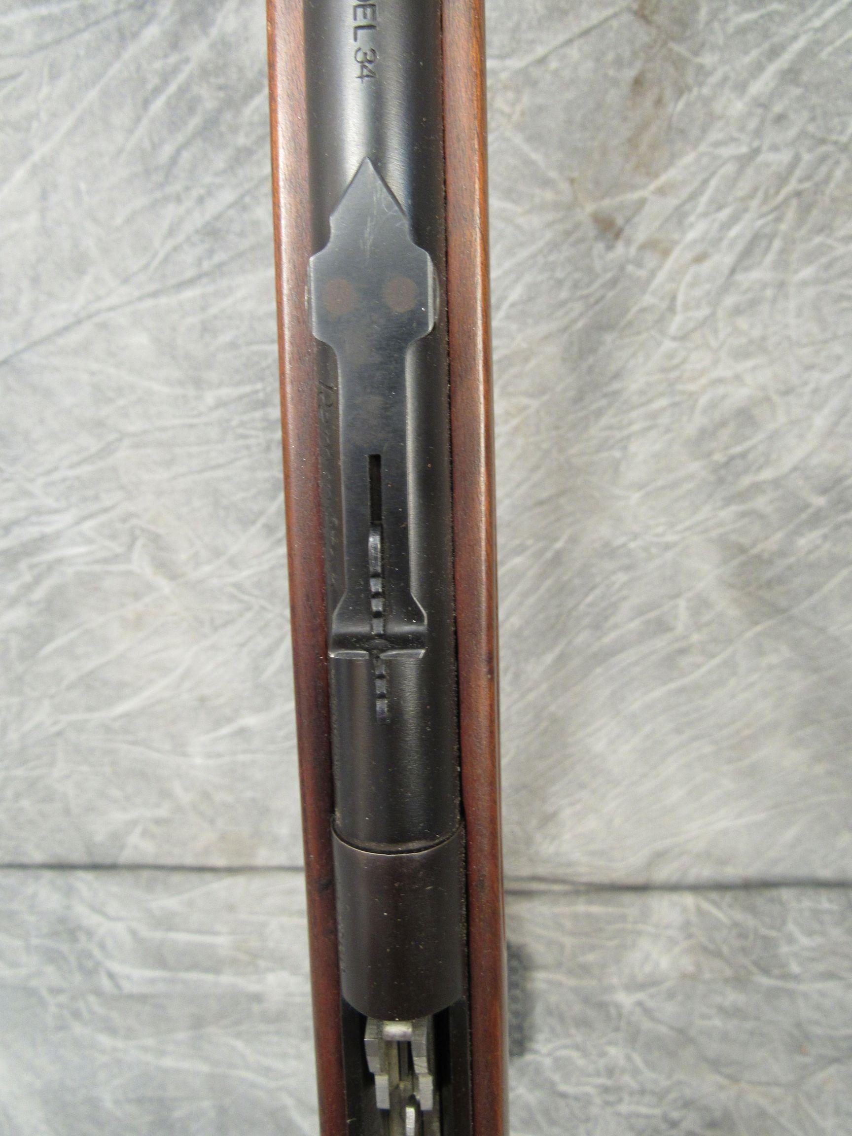 Remington Model 34 Bolt Action Rifle